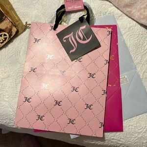 Juicy Couture gift bags